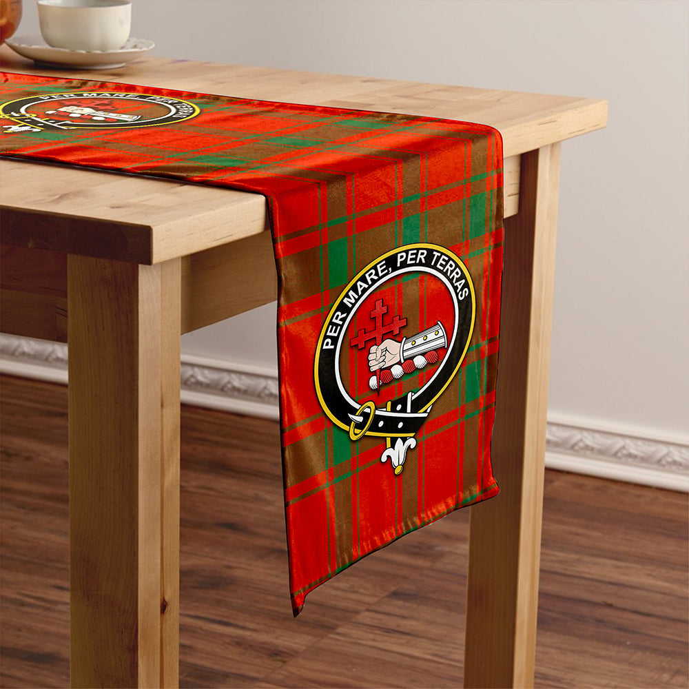 MacDonald of Sleat (Donald Lord MacDonald) Ancient Tartan Crest Table Runner