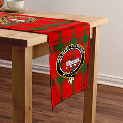 MacDonald of Sleat (Donald Lord MacDonald) Modern Tartan Crest Table Runner