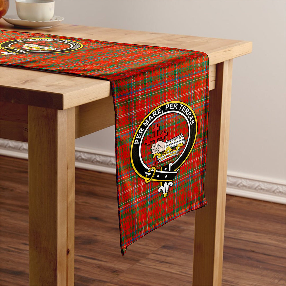 MacDonald of Staffa (Donald of Staffa) Ancient Tartan Crest Table Runner
