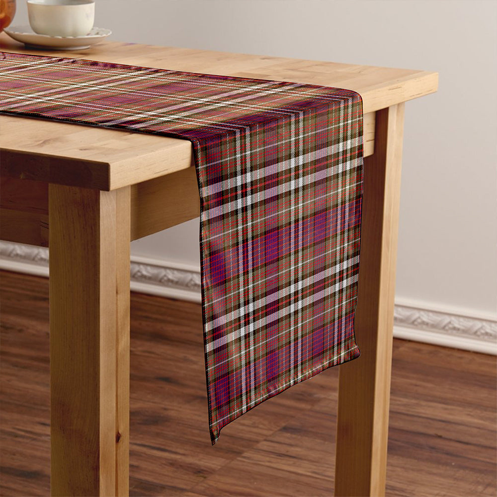 MacDonell of Glengarry Dress Modern Tartan Crest Table Runner