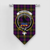 MacDonnell of Glengarry Modern Tartan Crest Gonfalon