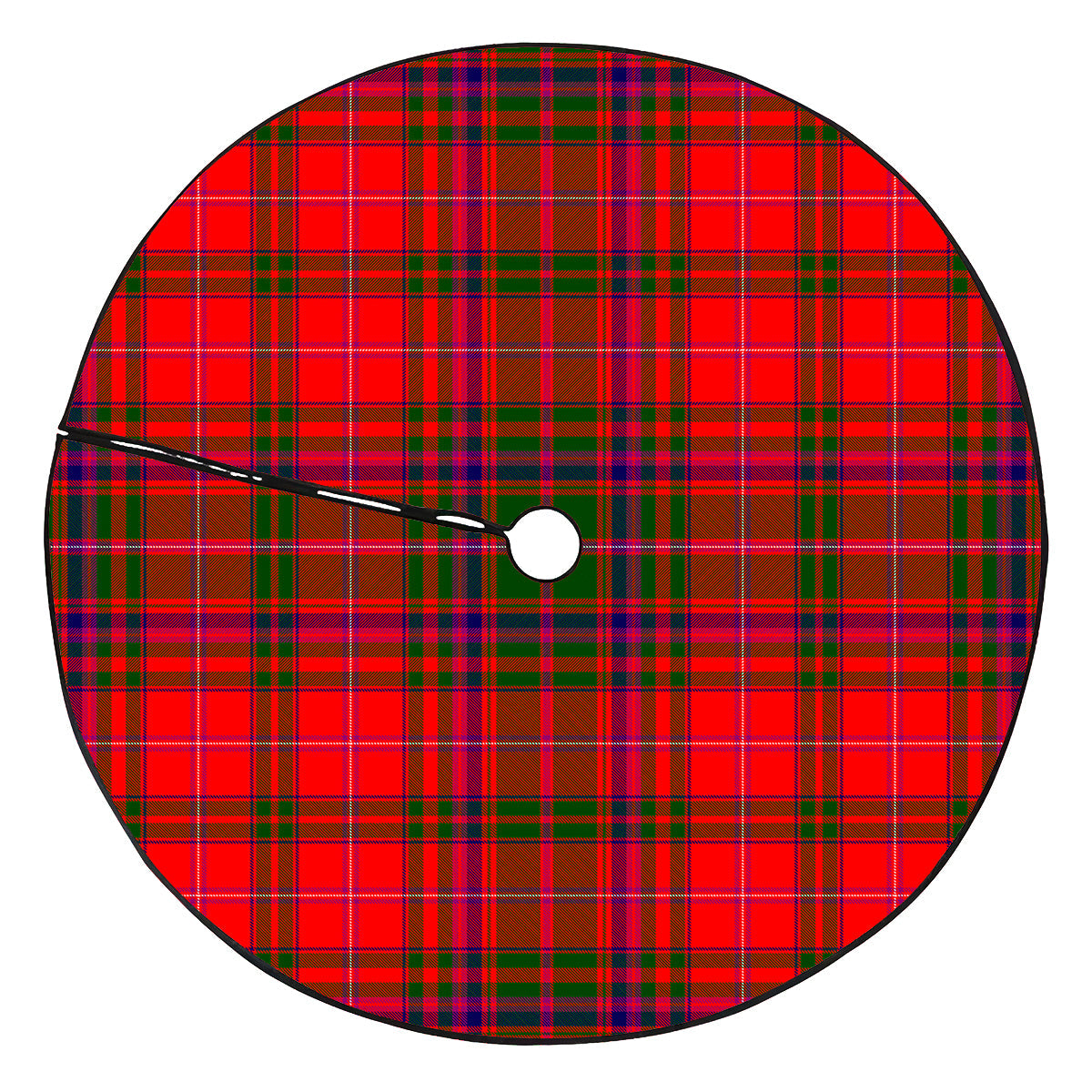MacDowall Tartan Plaid Christmas Tree Skirt