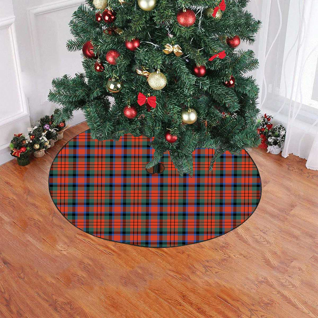 MacDuff Ancient Tartan Plaid Christmas Tree Skirt