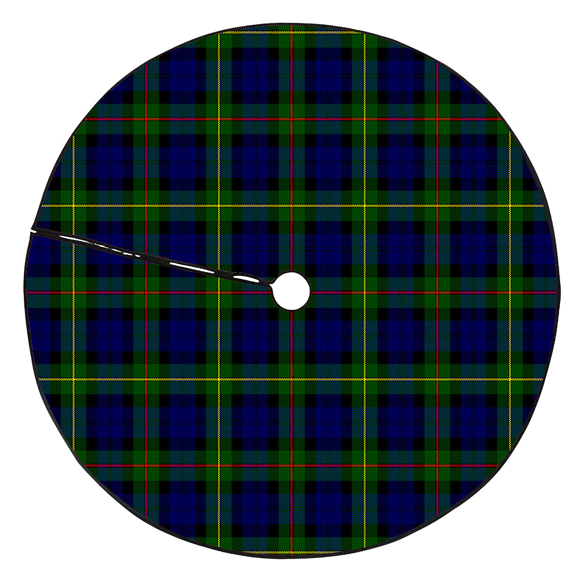 MacEwan Tartan Plaid Christmas Tree Skirt