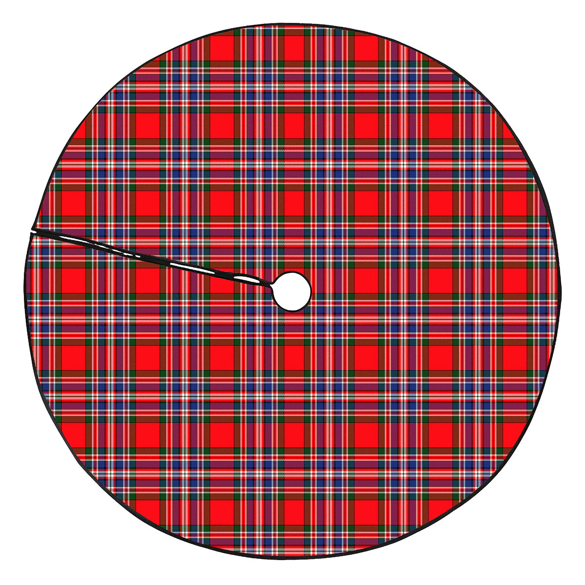 MacFarlane Modern Tartan Plaid Christmas Tree Skirt