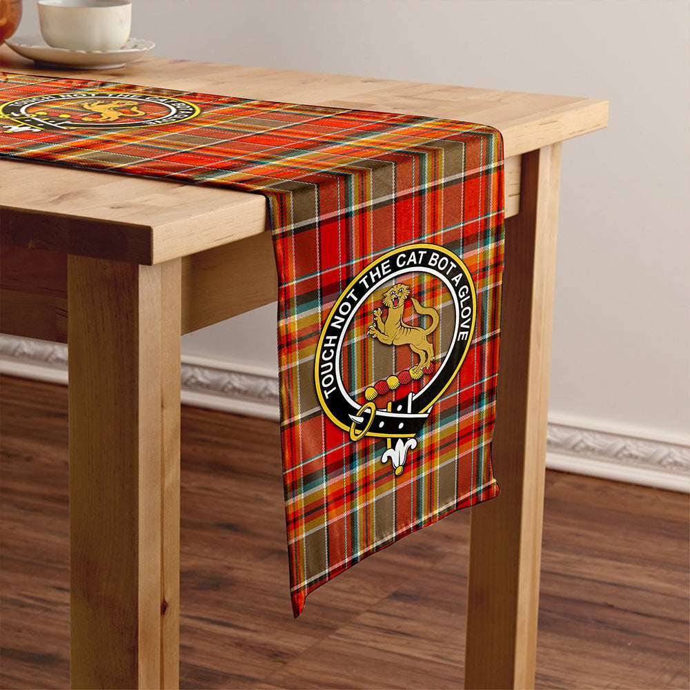 MacGlashan Ancient Tartan Crest Table Runner