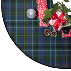 MacInnes Modern Tartan Plaid Christmas Tree Skirt