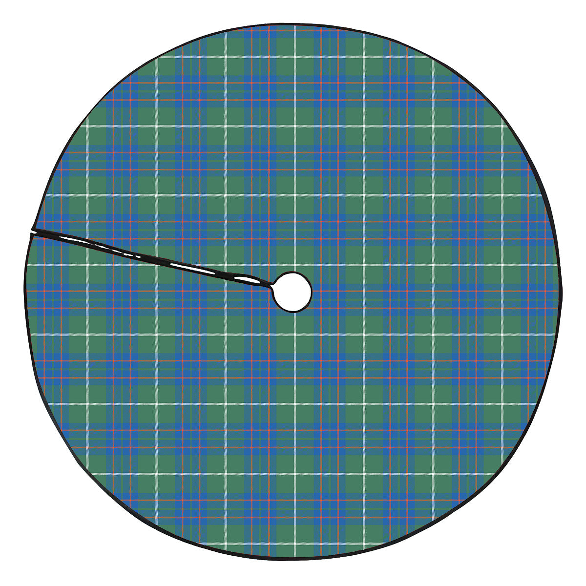 MacIntyre Hunting Ancient Tartan Plaid Christmas Tree Skirt