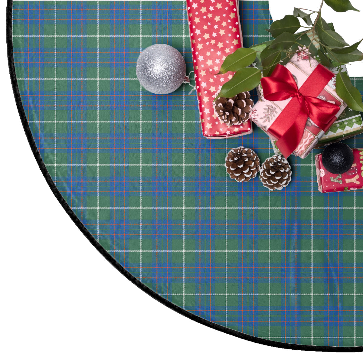 MacIntyre Hunting Ancient Tartan Plaid Christmas Tree Skirt