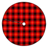 MacIver Modern Tartan Plaid Christmas Tree Skirt
