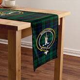 MacKay Modern Tartan Crest Table Runner