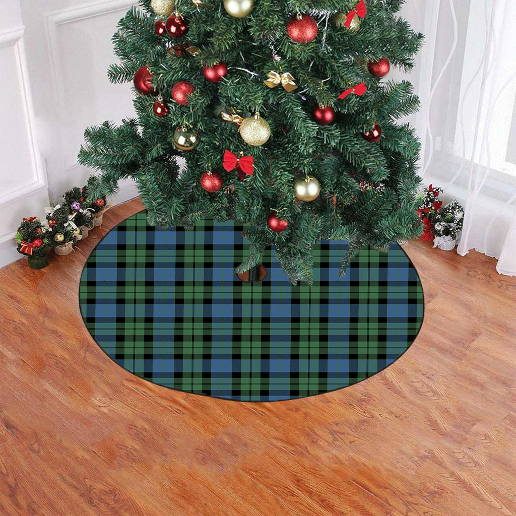 MacKay Ancient Tartan Plaid Christmas Tree Skirt