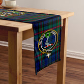 MacKinlay Modern Tartan Crest Table Runner