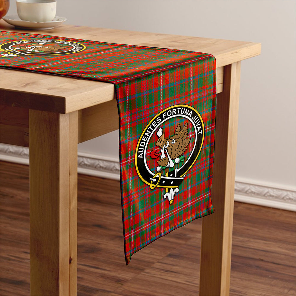 MacKinnon Ancient Tartan Crest Table Runner