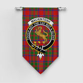 MacKintosh Modern Tartan Crest Gonfalon