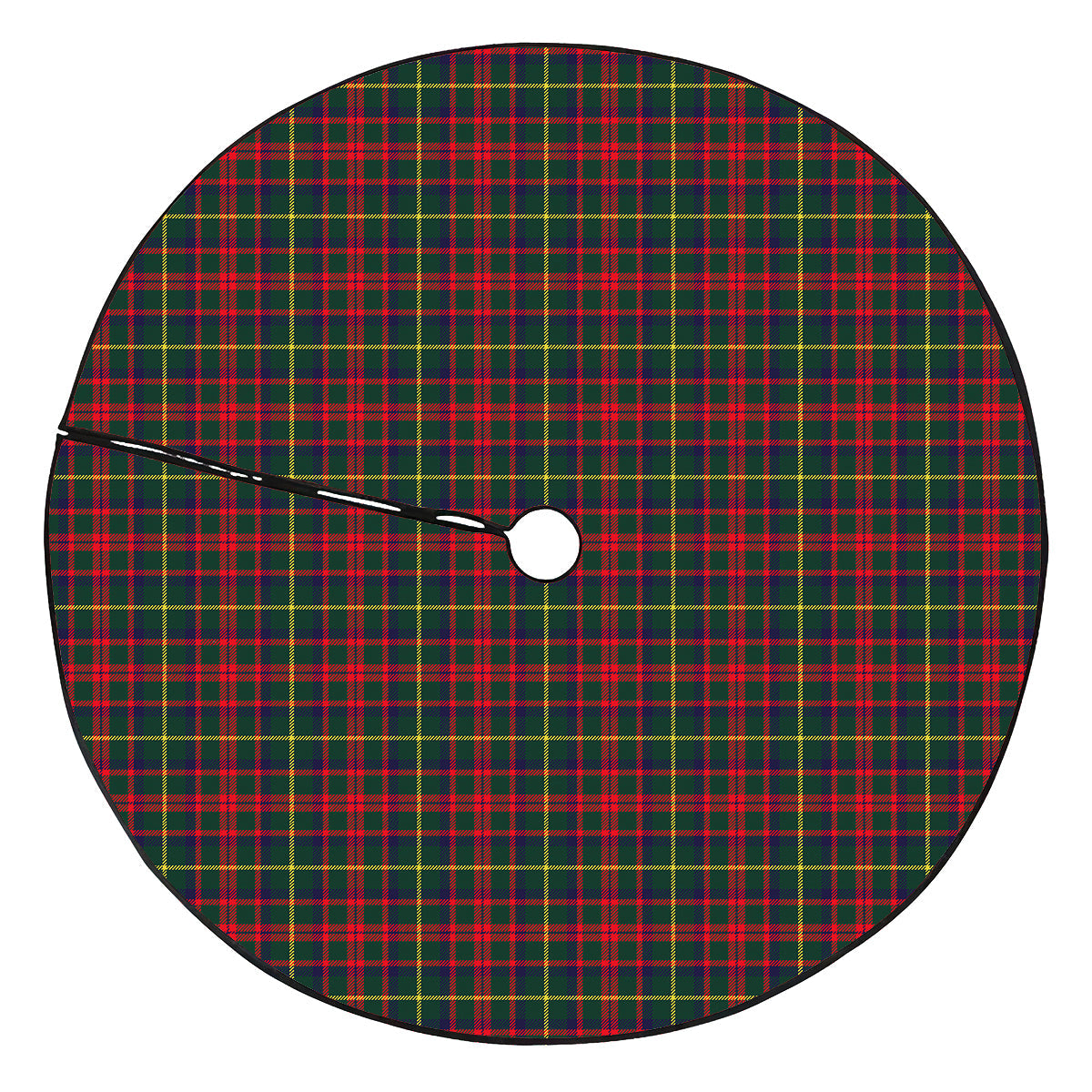 MacKintosh Hunting Modern Tartan Plaid Christmas Tree Skirt
