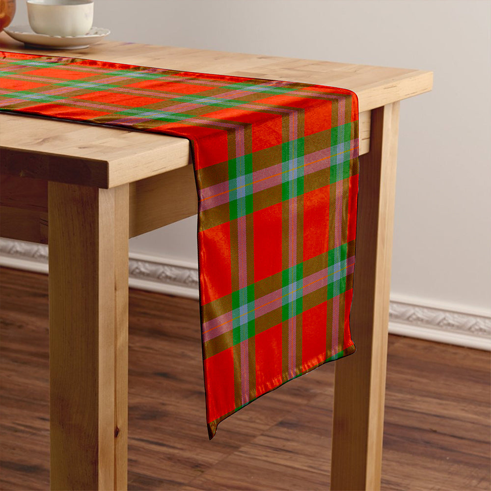 MacLaine of LochBuie (Cockburn) (MacLaine) Ancient Tartan Crest Table Runner