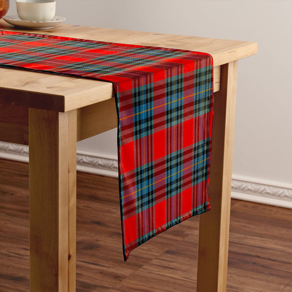 MacLeay Modern Tartan Crest Table Runner