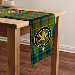 MacLeish Ancient Tartan Crest Table Runner