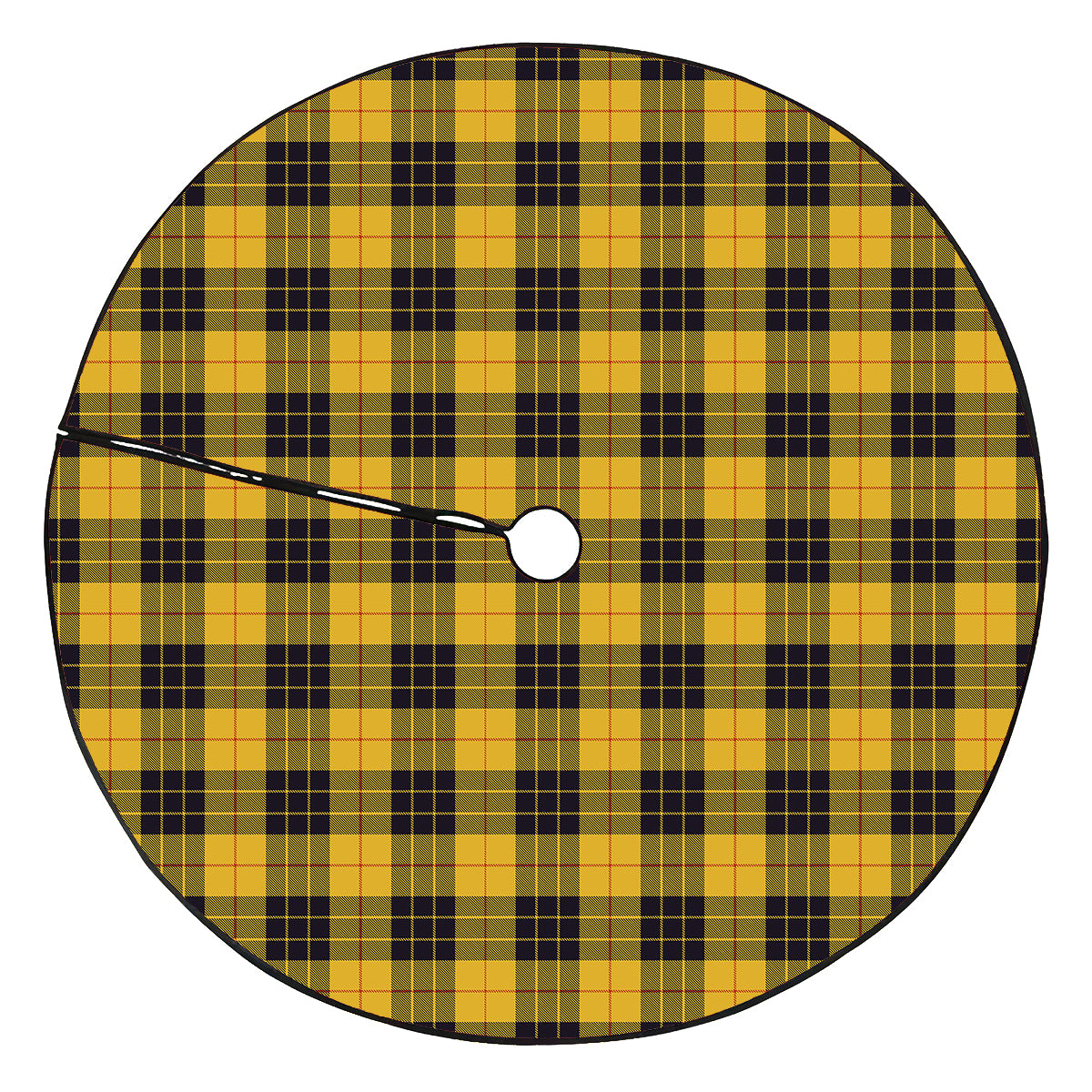 MacLeod of Lewis Ancient Tartan Plaid Christmas Tree Skirt