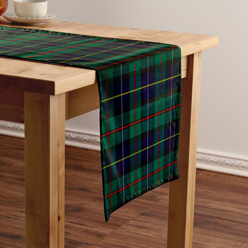 MacLeod of Assynt Modern Tartan Crest Table Runner