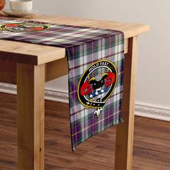 MacLeod of California Weathered Tartan Crest Table Runner