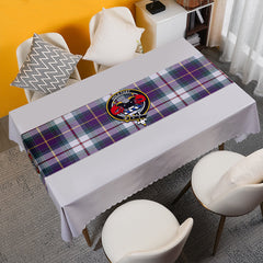 MacLeod of California Weathered Tartan Crest Table Runner