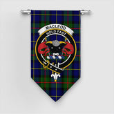 MacLeod of Harris Modern Tartan Crest Gonfalon