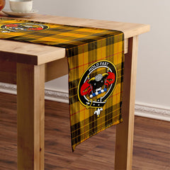 MacLeod of Lewis Weathered Tartan Crest Table Runner