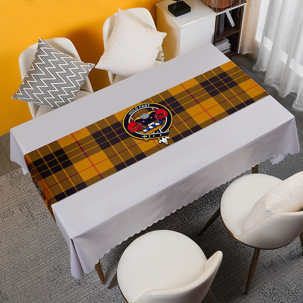 MacLeod of Lewis Weathered Tartan Crest Table Runner