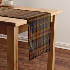 MacLeod of Skeabost Modern Tartan Crest Table Runner