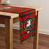 MacNaughton Modern Tartan Crest Table Runner