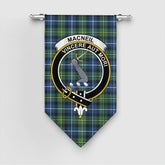 MacNeill of Barra Ancient Tartan Crest Gonfalon
