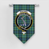MacNeill of Colonsay Ancient Tartan Crest Gonfalon