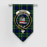 MacNeil of Colonsay Modern Tartan Crest Gonfalon