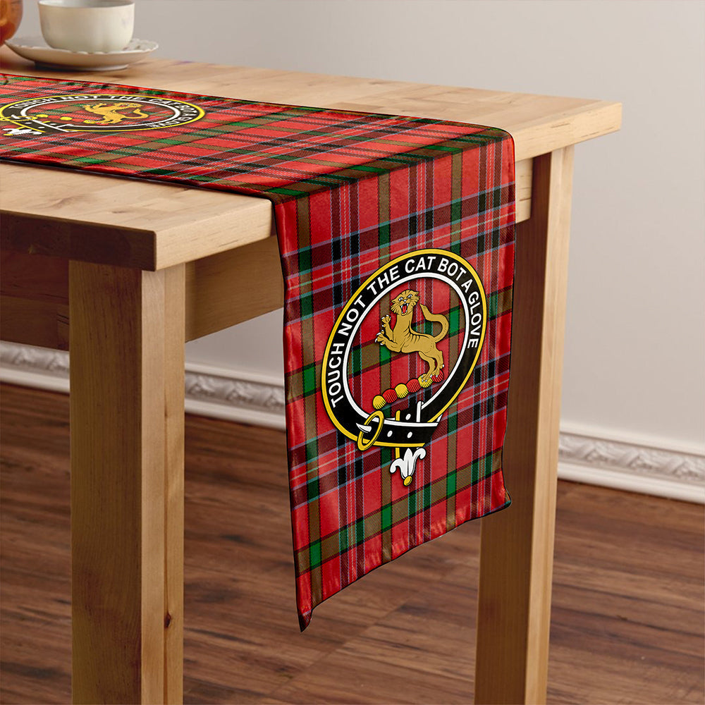 MacNiven Ancient Tartan Crest Table Runner