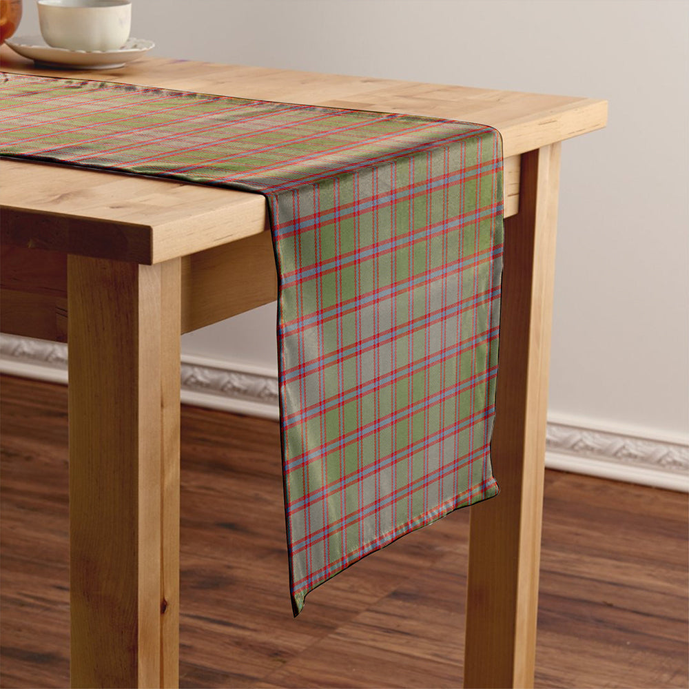 MacPherson of Glentruim Weathered Tartan Crest Table Runner