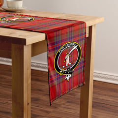 MacRae of Ardentoul Weathered Tartan Crest Table Runner
