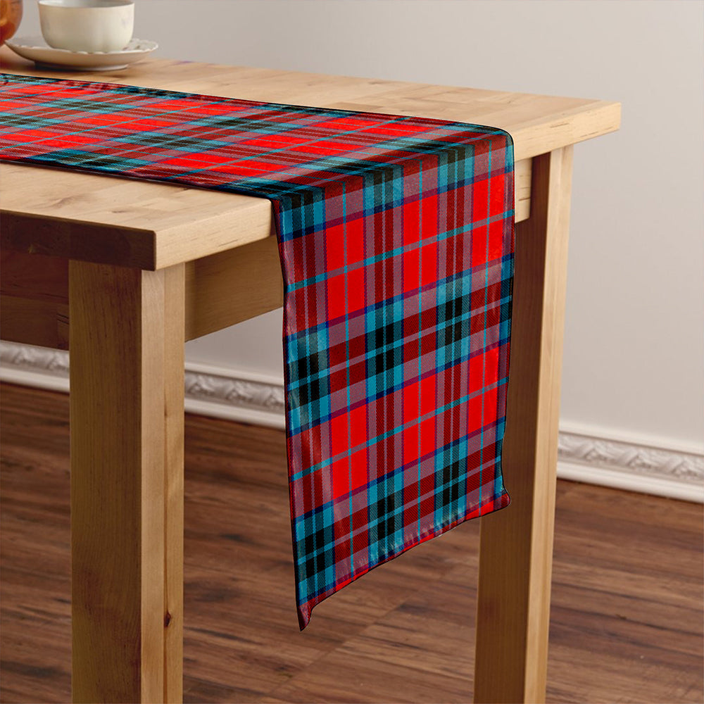 MacTavish Modern Tartan Crest Table Runner
