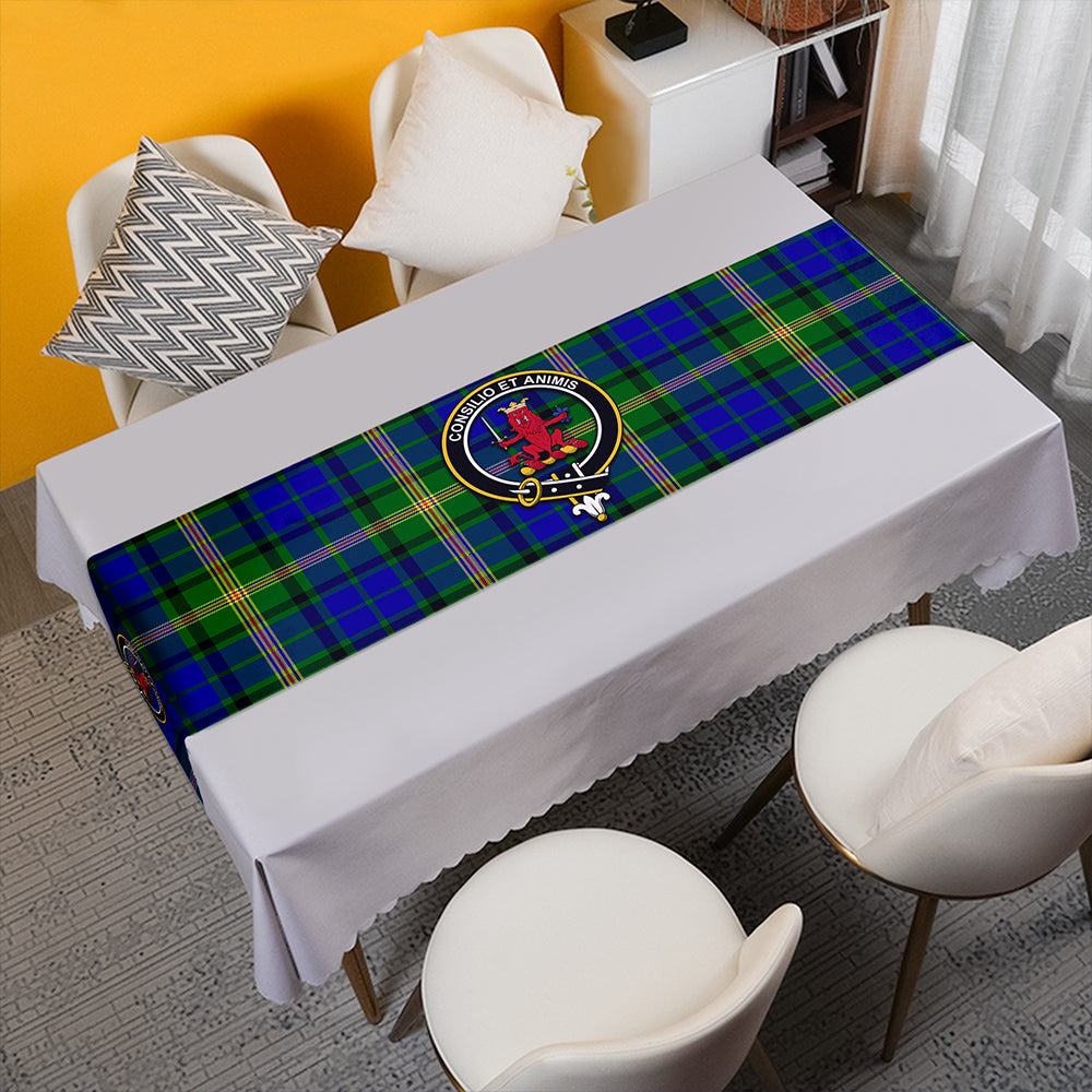 Maitland Tartan Crest Table Runner