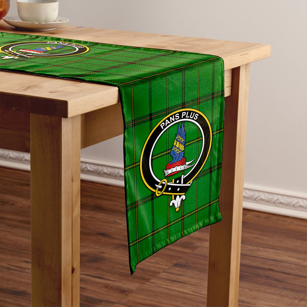 Marr Ancient Tartan Crest Table Runner