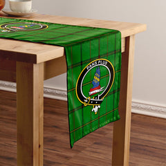 Marr Ancient Tartan Crest Table Runner