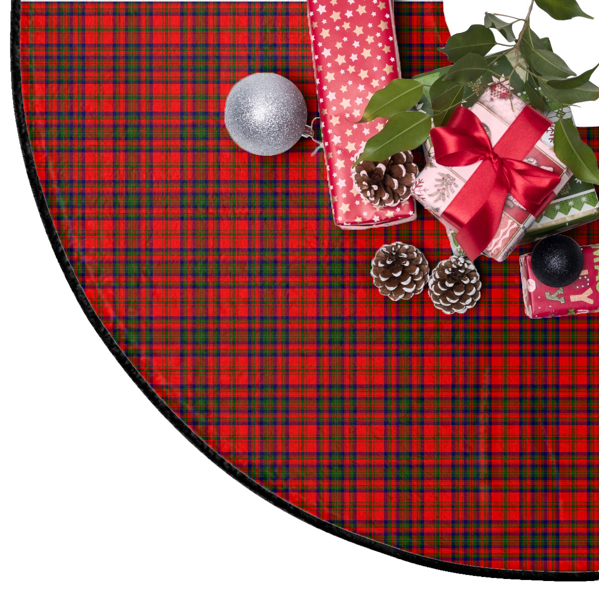 Matheson Modern Tartan Plaid Christmas Tree Skirt