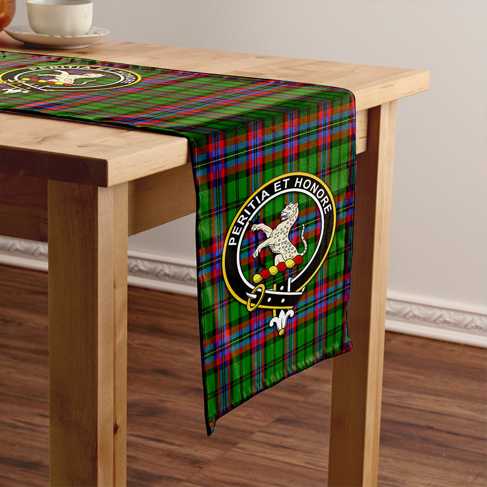 McGeachie Tartan Crest Table Runner