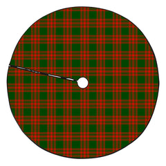 Menzies Green Modern Tartan Plaid Christmas Tree Skirt