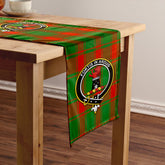 Middleton Modern Tartan Crest Table Runner