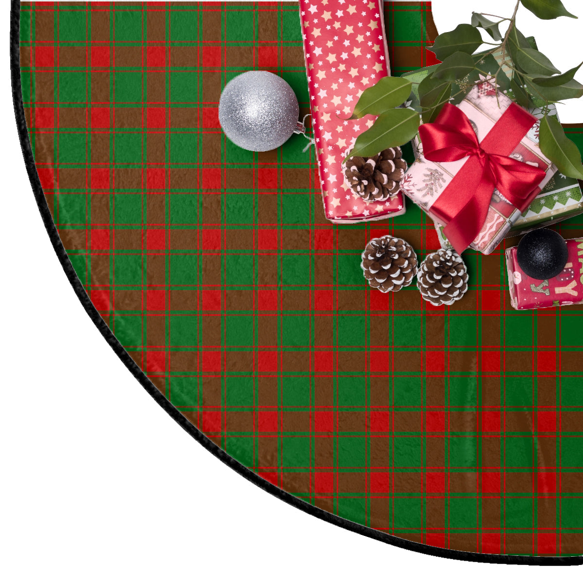 Middleton Modern Tartan Plaid Christmas Tree Skirt