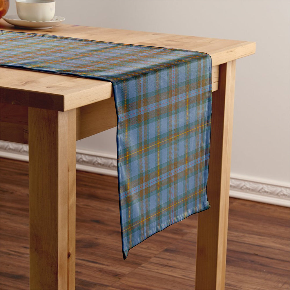 Miller Weathered Tartan Crest Table Runner