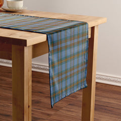 Miller Weathered Tartan Crest Table Runner