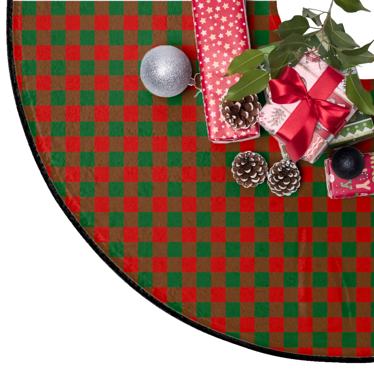 Moncrieff Tartan Plaid Christmas Tree Skirt